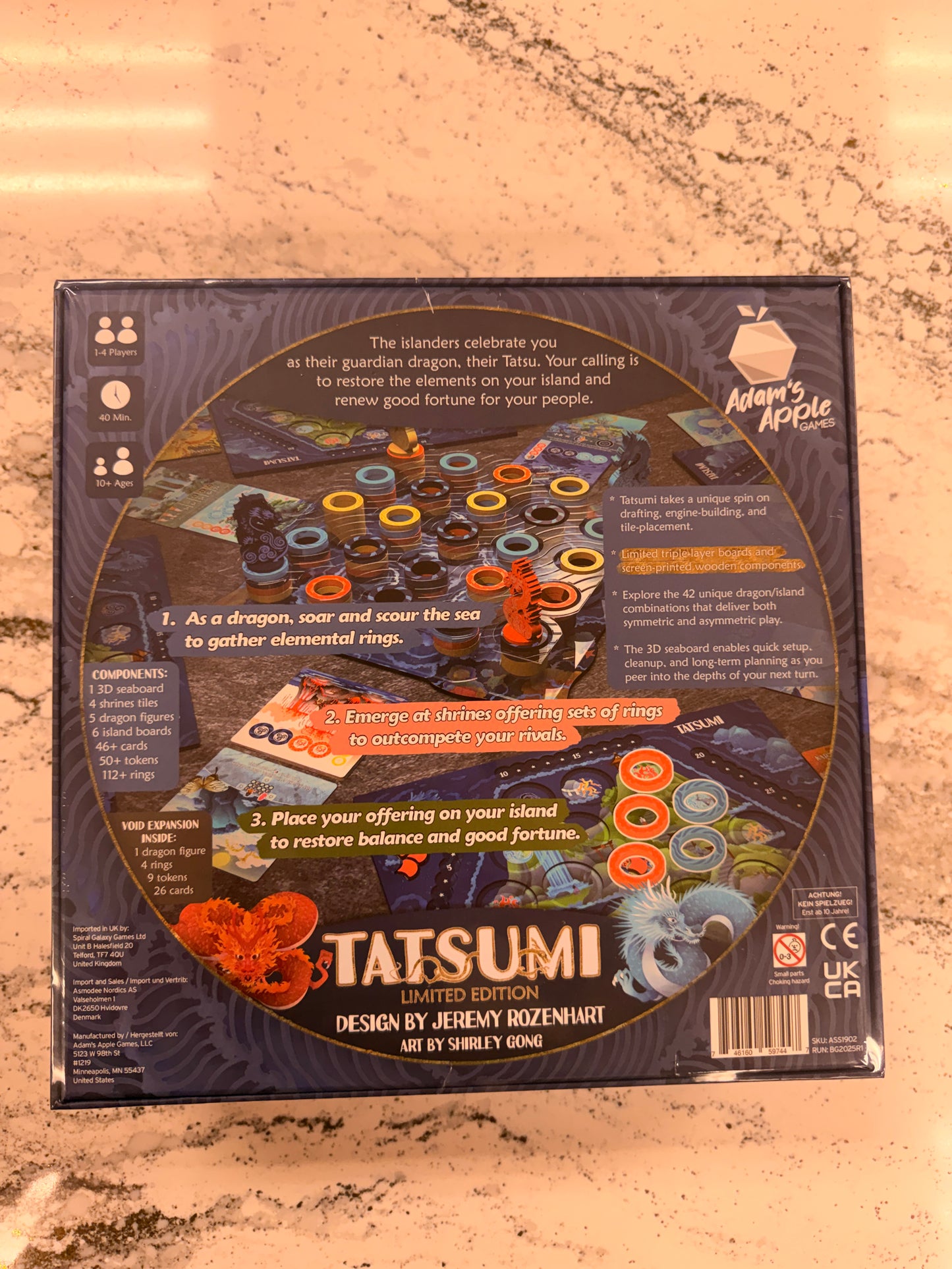 Tatsumi Limited Edition Board Game New In Wrap