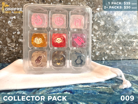 Pokemon Inspired Dice Collection 9 D6 Collector Pack 009 NORMAL