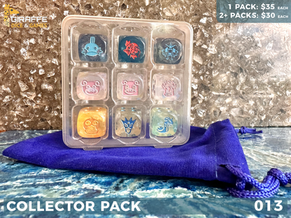 Pokemon Inspired Dice Collection 9 D6 Collector Pack 013 WATER